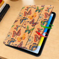 Funda Personalizable Ecológica de Cuero PU para Tablet iPad 11.ª Gen A16 10.ª 10.9, Cubierta Plegable Inteligente con Función de Apagado Automático, Pedido al por Mayor