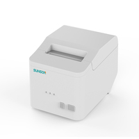 Harga Pabrik Sunson 80mm USB + LAN Printer Thermal Kontrol Laci Uang Otomatis Layanan Pengiriman Makanan Stok SKIP UberEats