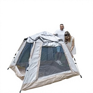 Lightweight Outdoor Four-Season Double Layer Automatic Anti-mosquito Waterproof Windproof UV Protection Instant Beach <b>Tents</b> - Product Image 2
