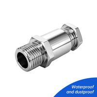 Presse-étoupe antidéflagrante en acier inoxydable IP66 à joint simple G1/2 G3/4 G1 G1-1/4, prix usine