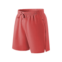 Shorts de course pour hommes en Spandex/Polyester, séchage rapide, pour la gym et le fitness, qualité supérieure, vente chaude, logo personnalisé, couleur unie, personnalisable