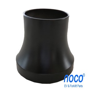 Accesorios para Carrito de Golf Pioneer, Base de Volante Deportiva Negra con Costuras Rojas y Botón de Bocina, Modelo Compatible - Product Image 4