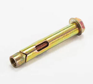 TYB Custom <span class=keywords><strong>Heavy</strong></span> <span class=keywords><strong>Duty</strong></span> 100mm Gele Klemankerbout M10-M24 Gegalvaniseerd Staal Platte Kop Metrische Draad Sterke Capaciteit - Product Image 2