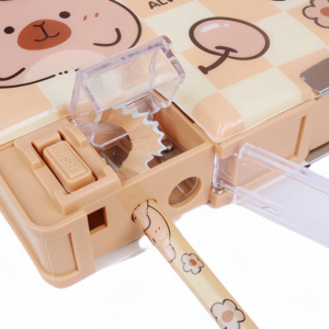 Étui à crayons multifonctionnel de haute qualité avec motif personnalisé XPM, avec <span class=keywords><strong>taille</strong></span>-<span class=keywords><strong>crayon</strong></span>, boîte cadeau de papeterie pour enfants - Product Image 3