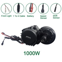 Bafang — kit de motorisation de vélo électrique 1000w, modèle BBSHD, moteur à entraînement central dans le pédalier