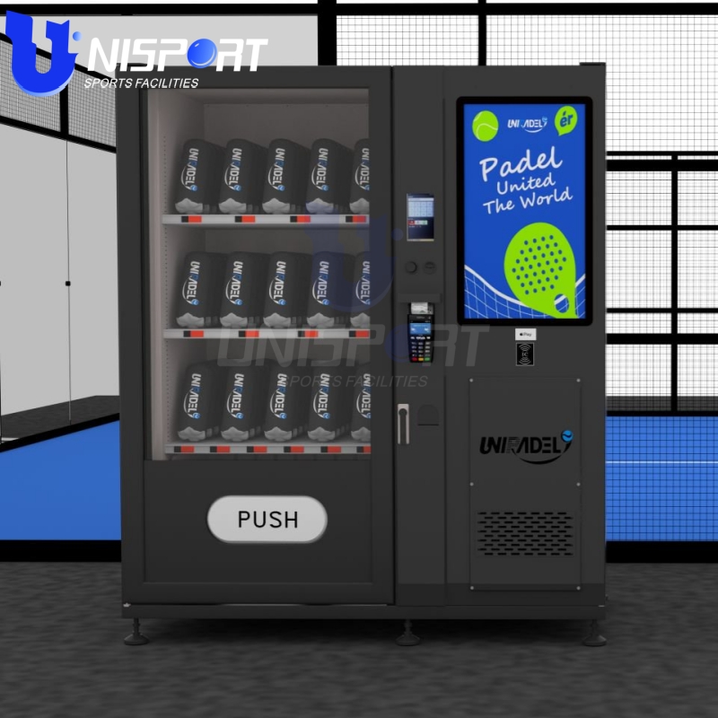 Smart Touchscreen Cashless Payment Sports Vending Machine for Padel Club Tennis Ball Accessories