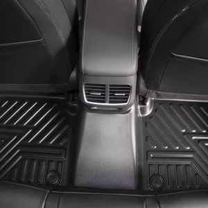 Alfombrillas de Auto 5D Duraderas de Material Seguro TPE/TPO con Logotipo para Hyundai Kona 2017-2019, Gran Venta - Product Image 1