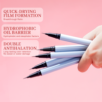 Échantillon gratuit crayon à sourcils végétalien imperméable à l'eau à séchage rapide personnalisé stylo à sourcils liquide lisse naturel précis maquillage rehausseurs privés