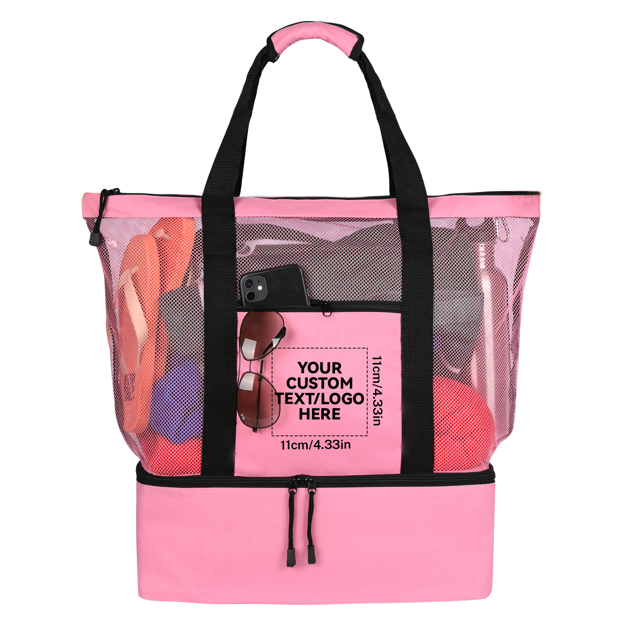 Large Capacity Mesh Beach Tote