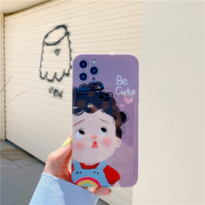 Étui de téléphone holographique personnalisé smiley, coque de téléphone rose pour garçons et appareil photo, pour <span class=keywords><strong>iphone</strong></span> 12 - Product Image 3