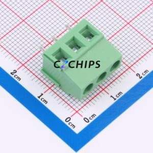 C508128L-3P0G36 Screw Terminal Block Through hole Component (THT),P=5.08mm Connector 1x3P 5.08mm 3P 1 - Product Image 1