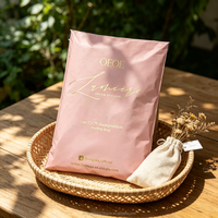 Sacs d'expédition en polyéthylène imprimés avec logo personnalisé rose, enveloppes d'expédition en plastique, sacs de messagerie Polymailer avec votre propre logo