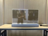 Pantalla Táctil OLED Transparente de 55 Pulgadas, Señalización Digital, Kiosco Publicitario Independiente, Animación SDK, Centro Comercial, Metro, Comercio Minorista