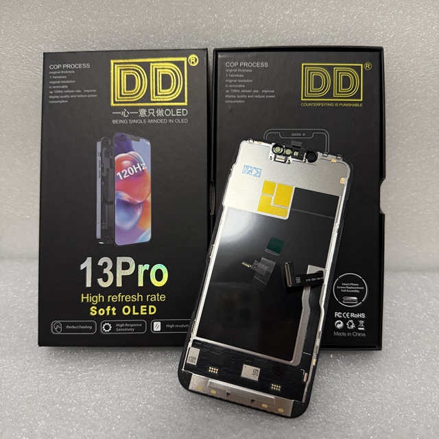 Display DD SOFT OLED 120HZ for iphone 13PRO 13 Pro Max 14 Pro 15 16 17 ProMax Phone LCD Screen Replacement X XR XS MAX 11 12 PRO
