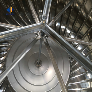 מאוורר גג טורבינת וירליבירד 600 מ\"מ, מונע על ידי רוח טבעית, ללא צורך בחשמל, עם מסב כדורי ולהבי נירוסטה - Product Image 4