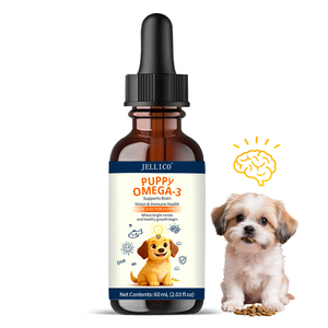 Supplément d'huile de poisson Omega 3 <span class=keywords><strong>pour</strong></span> <span class=keywords><strong>chiot</strong></span> OEM/ODM avec DHA EPA <span class=keywords><strong>pour</strong></span> le développement du cerveau et le soutien de la croissance Supplément naturel <span class=keywords><strong>pour</strong></span> animaux de compagnie - Product Image 1