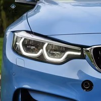 Phare LED YLB DRL V2 style Ikon 12V pour BMW F32/F80/F82 M3/M4 LCI, changement de couleur jaune/blanc, mise à niveau 6000K, nouveau
