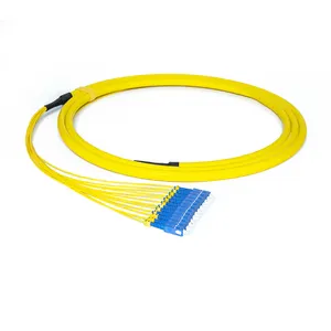 Волоконно-оптический кабель для помещений, однорежимный, многорежимный, SC LC FC ST 12, 24, 48, 72, 96, 144 ядер