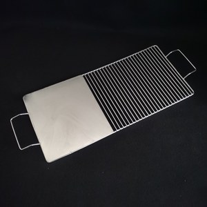 Thép không gỉ cắm trại BBQ nướng Grate chịu nhiệt tái sử dụng di động cho ngoài trời lửa Pit nướng dã ngoại bánh - Product Image 4