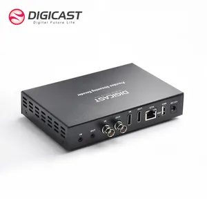 DMB-8900AU più 2 canali NDI 4K HEVC Streaming Encoder SDI SRT Encoder Decoder IPTV H.265 HD UHD Encoder USB Video registrazione