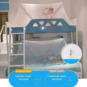 Mosquitera de instalación gratuita para adultos, mosquitera plegable portátil para niños, dormitorio de estudiantes, mosquitera de verano - Product Image 5