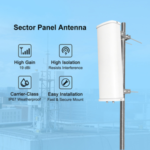 <span class=keywords><strong>Antenna</strong></span> per Stazione Base WiFi a Lungo Raggio 14dBi ad Alto Guadagno, Copertura di Segnale per Esterni, Fattorie/Campus/Hotspot Pubblici, 2.4GHz, Certificazione IP65 - Product Image 3