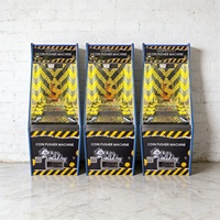 Machine d'arcade à poussoir de pièces à haut rendement, directement d'usine, avec graphismes personnalisés et récompenses premium