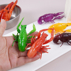 Modèle de crabe simulé, pendentif porte-clés créatif et coloré, jouet modèle de crabe simulé 1:1 - Product Image 2