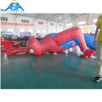 Modèle géant gonflable de Spiderman, réplique de parade, ballon flottant à l'hélium pour exposition