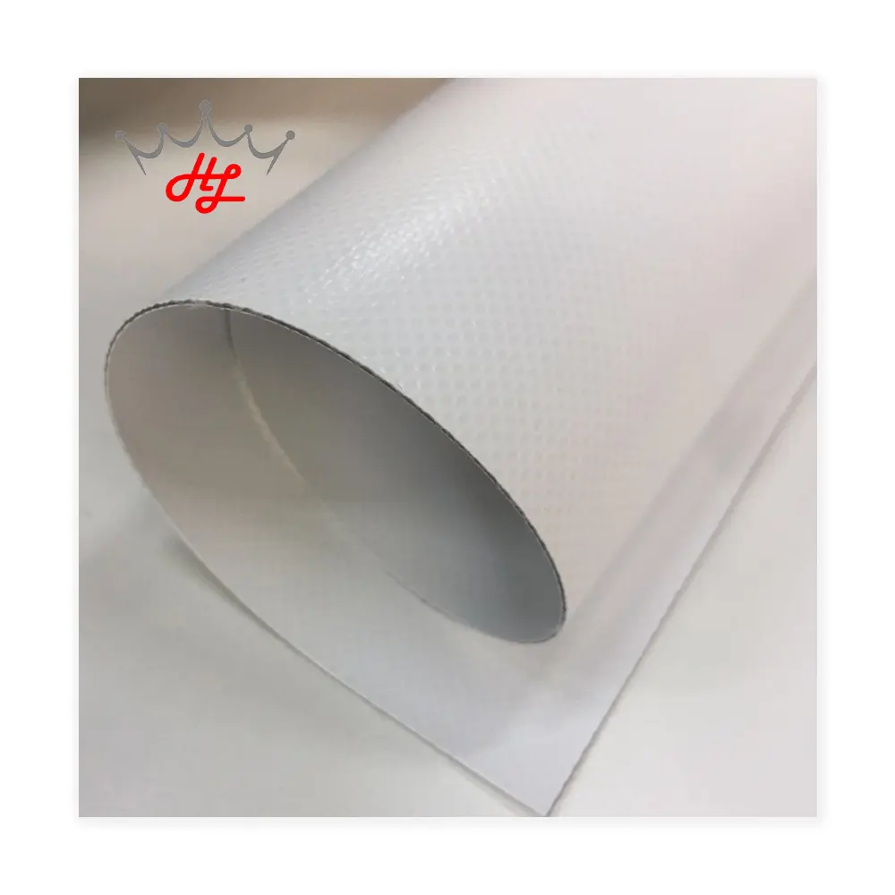 Lona resistente Anti-UV branca barraca Material PVC encerado 1100 gsm HL