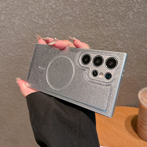 2025 nuevas fundas magnéticas para teléfono móvil Guangzhou, venta al por mayor, fundas de cuero PU para teléfono móvil para <span class=keywords><strong>Samsung</strong></span> <span class=keywords><strong>Galaxy</strong></span> S23 S24 S25 Ultra - Product Image 4