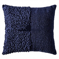Popcorn bohème oreiller housse de coussin géométrie Chindi jeter taie d'oreiller intérieur-extérieur utilisation longue taie d'oreiller salon décor à la maison