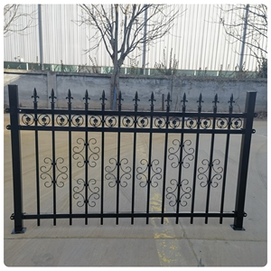 Hoa trang trí và kim cương Top điều chỉnh nhúng nóng mạ kẽm với bột tráng vườn hàng rào cho coutryard - Product Image 4