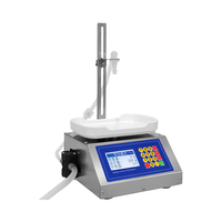 Machine de remplissage semi-automatique UPK-3200 en acier inoxydable de haute précision avec pompe à engrenages pour jus, huile lubrifiante, huile essentielle, soja