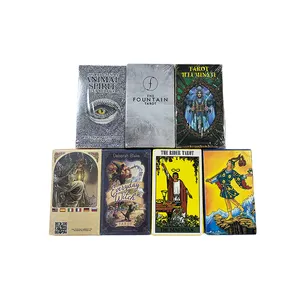 Toptan özel kişiselleştirilmiş Tarot kartları güverte üreticisi oyun Tarot iskambil kartları satılık