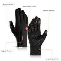 Gants d'hiver imperméables à écran tactile pour hommes et femmes, gants thermiques en acrylique à écran tactile pour l'hiver