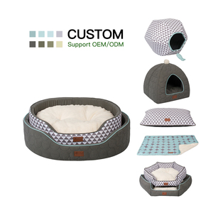 Coussin doux en peluche de luxe pour animaux de compagnie, lit pour chien et chat, meubles pour animaux de compagnie, vente en gros par le fabricant - Product Image 2