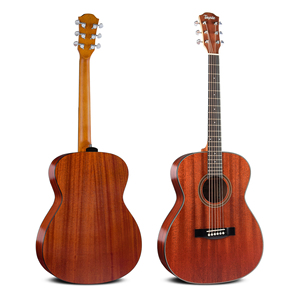 Guitare acoustique Surpass Music de haute qualité, 40 pouces, forme <span class=keywords><strong>OM</strong></span>, entièrement en acajou, finition mate, guitare électrique pour la pratique quotidienne du chant - Product Image 1