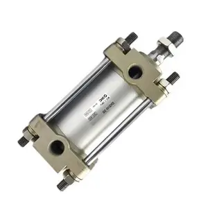 Cilindro SMC serie CDA2B80 cilindro hidráulico estándar telescópico de alta calidad de alto empuje