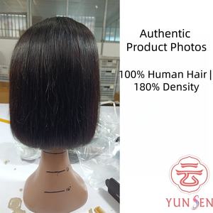 Perruque <span class=keywords><strong>droite</strong></span> <span class=keywords><strong>avec</strong></span> dentelle frontale 13*4 |   Cheveux 100% humains |   Couleurs naturelles |   Stock d'usine prêt à être expédié - Product Image 5