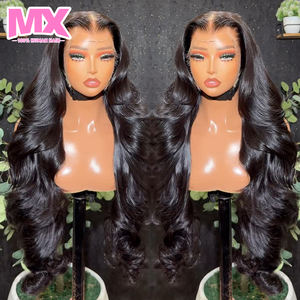 Parrucca Frontale in Pizzo 13X6 Raw HD, Parrucca Vietnamita Grezza, Parrucche in Capelli Umani Vergini Indiani Brasiliani Ondulati Senza Colla Densità 250 - Product Image 2