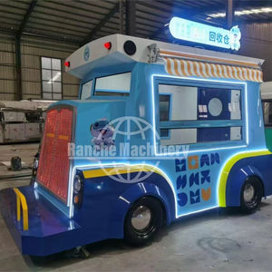 <b>Mini</b> Non-Motorized Stainless Steel Fast <b>Food</b> Truck Trailer Snack <b>Food</b> Equipment Fully Equipped Stylish Design 2-Year Warranty - Product Image 1