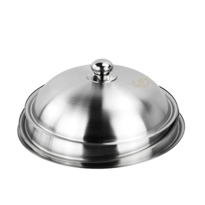Poêles à frire en acier inoxydable de la marque XINYUAN, couvercles de casseroles avec poignée résistante à la chaleur, 32-38 cm - Product Image 1