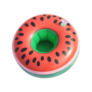 Chất lượng cao PVC Inflatable nước Coaster nổi uống cup chủ nệm không khí cho cup nổi các thiết bị đồ chơi dễ thương - Product Image 5