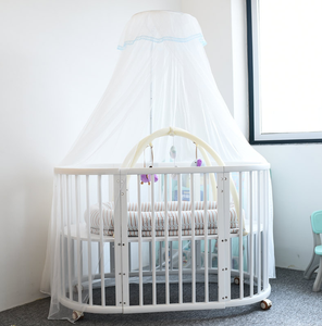 Mosquitera Grande <span class=keywords><strong>para</strong></span> <span class=keywords><strong>Cuna</strong></span> <span class=keywords><strong>de</strong></span> Bebé, Tipo Domo, con Soporte, Impresión Digital, Poliéster, Plegable - Product Image 4