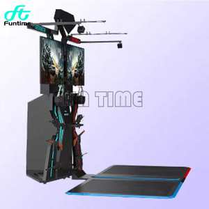 FunTime Vr Ar Equipment Máquina de juego de arcade <span class=keywords><strong>Arena</strong></span> de realidad virtual 9D VR Simulador de tiro Juego de pistola - Product Image 4