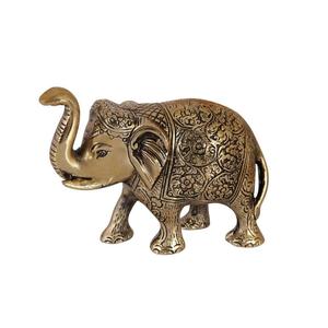 Statue d'éléphant indien décoratif en métal, 366 - Product Image 2