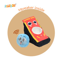 Jouet en peluche souple et grinçant pour animaux de compagnie, design personnalisé de machine de jeu, nouveau modèle du fabricant Famipet, jouets couineurs pour chiens