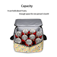 Faible quantité minimale de commande écologique étanche pique-nique Bagaloha saumon Sushi Palaka impression personnalisé Camping isolé petite glacière pour l'extérieur