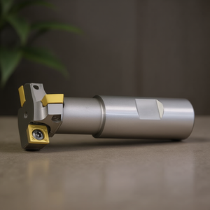 Fresa de ranurado TTAKE TA2500 con vástago Weldon, de carburo, de un solo filo, para fresado ascendente, herramienta de fresado con insertos HRC60 - Product Image 3